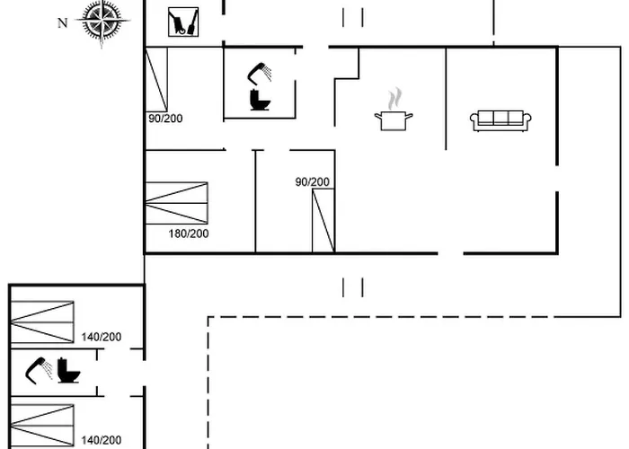 Birette - 1-5km From The Sea By Interhome Дом отдыха *